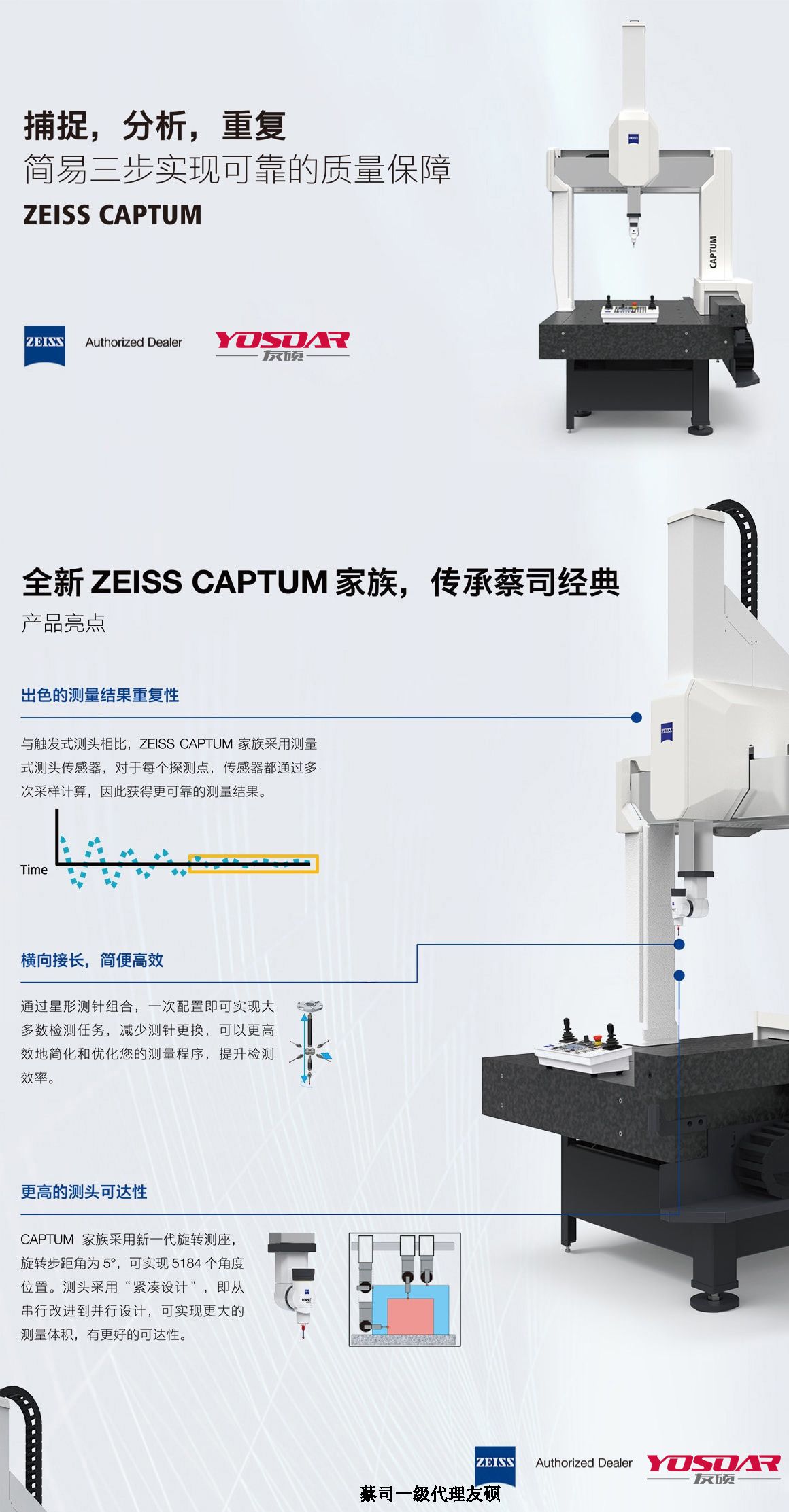 宁波蔡司三坐标CAPTUM